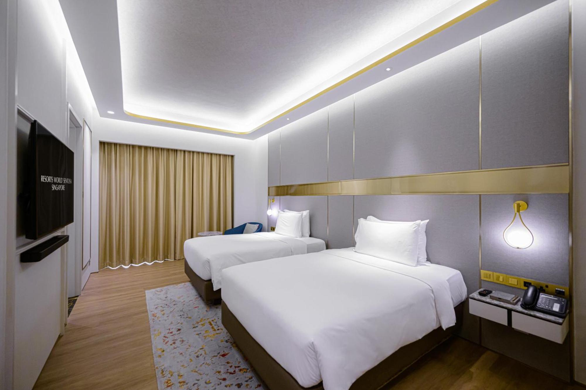 Resorts World Sentosa - Crockfords Tower Singapore Esterno foto